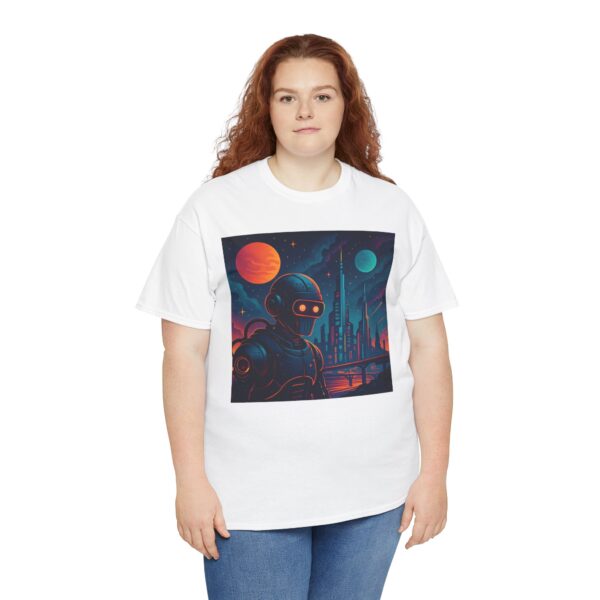 Lonely Robot Tee, Retro Sci-Fi Shirt - Image 8