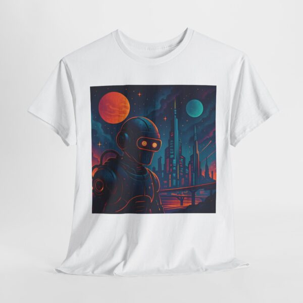 Lonely Robot Tee, Retro Sci-Fi Shirt - Image 7