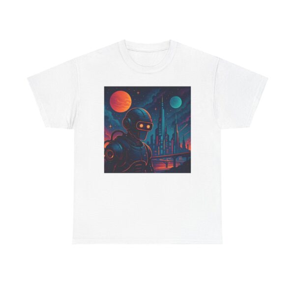 Lonely Robot Tee, Retro Sci-Fi Shirt - Image 5