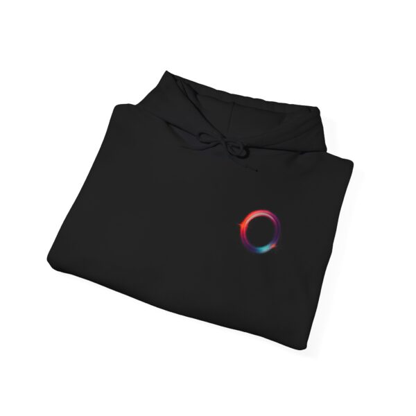 Fractal Field Abstract Hoodie Sweatshirt - Image 3