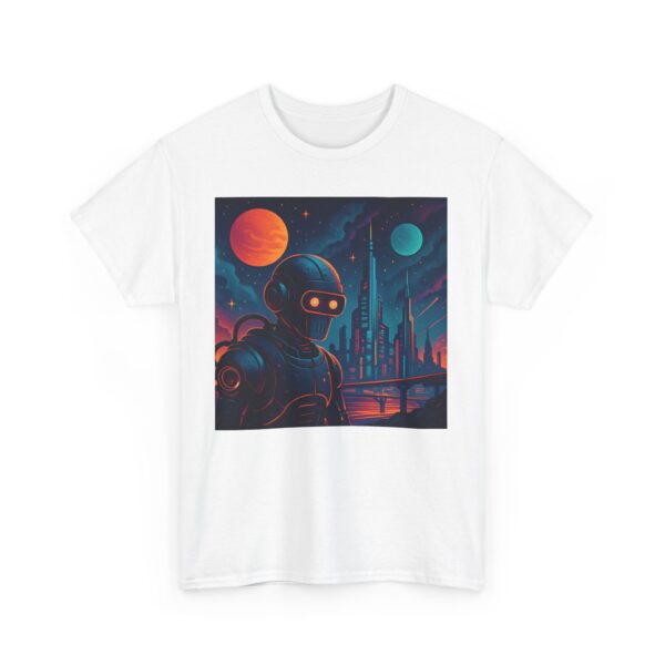 Lonely Robot Tee, Retro Sci-Fi Shirt - Image 6
