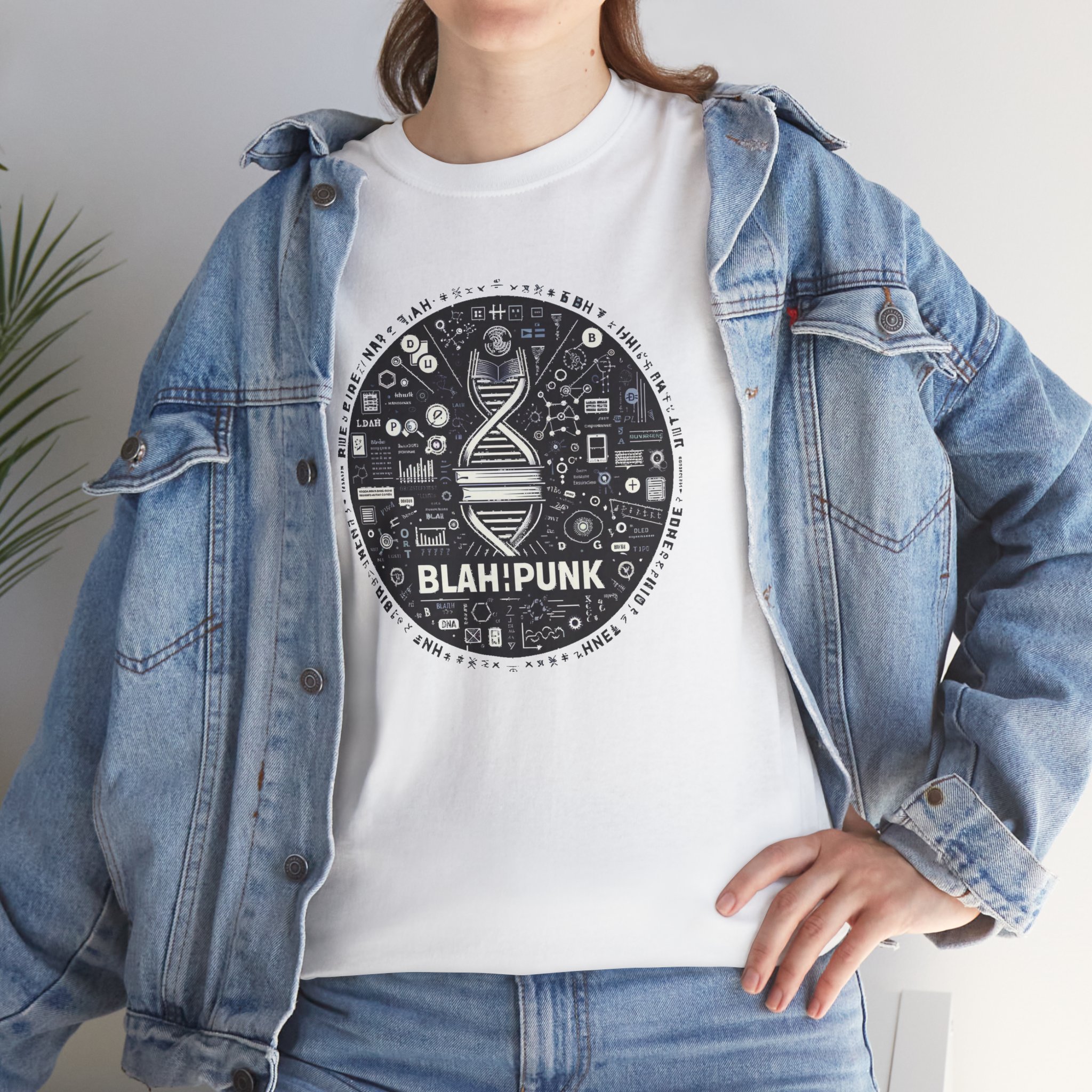 blahpunk esoteric logo Heavy Cotton Tee